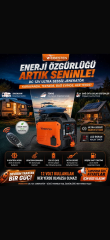 WEBESTEN 12V DC PORTATİF JENERATÖR