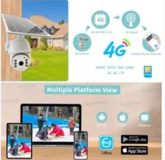 INOX-216IPC-3MP Su Geçirmez 4G SİM KART DESTEKLİ PTZ SOLAR Bulut Kayıt Destekli KAMERA