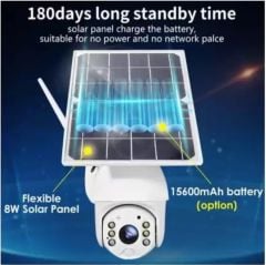 INOX-216IPC-3MP Su Geçirmez 4G SİM KART DESTEKLİ PTZ SOLAR Bulut Kayıt Destekli KAMERA