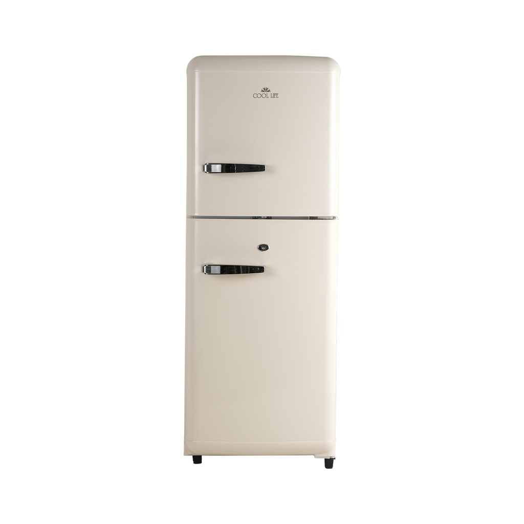 Cool Life Cool Marine CM 138 Litre Retro Bej Buzdolabı