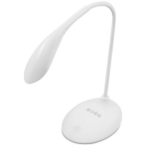 S-Link SL-8725 Beyaz 14 LED Şarjlı 500 Mah Taşınabilir Masa Lambası