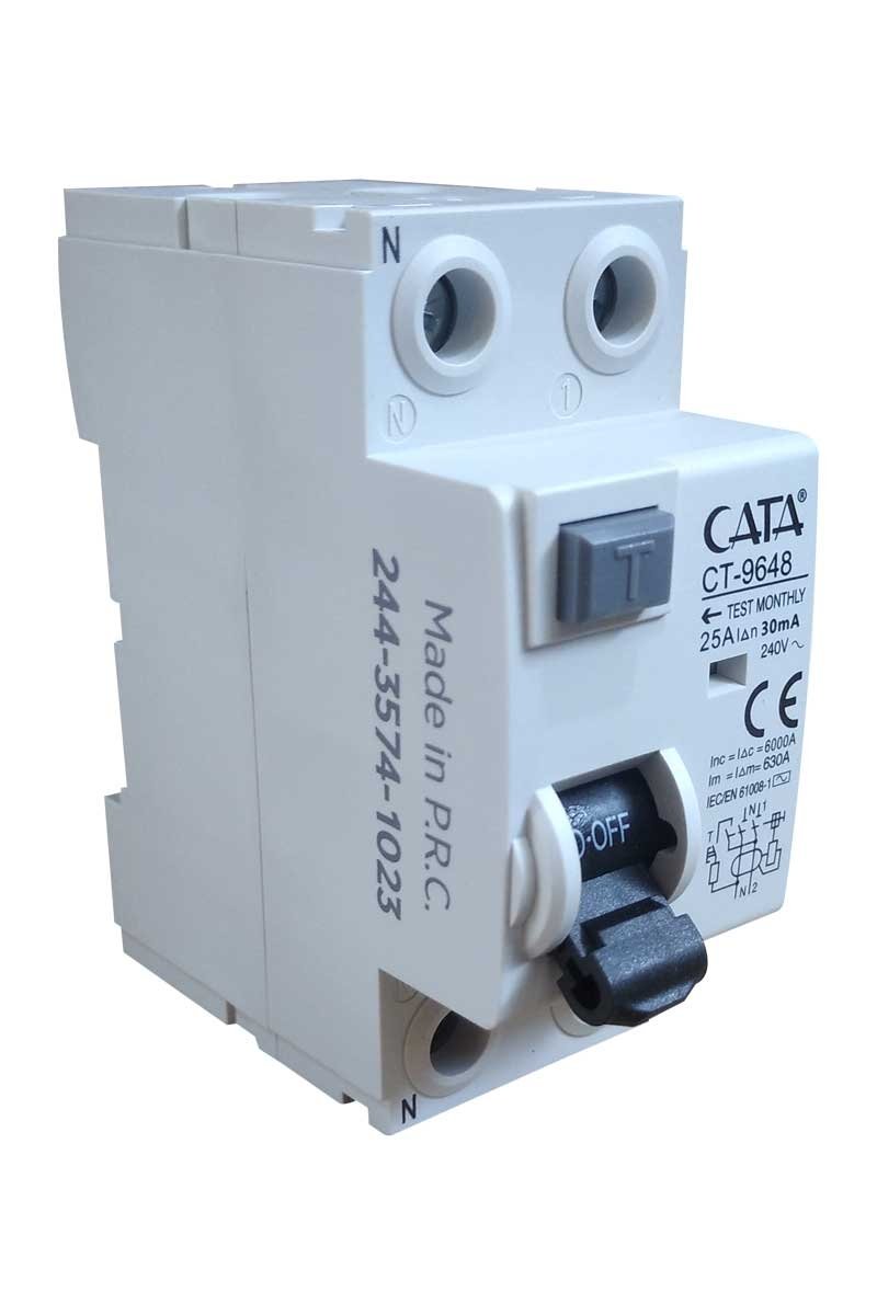 Cata CT-9648 25A 30mA 6kA Kaçak Akım Rölesi
