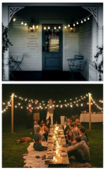 Forlife FL-3201 20W 3200K Günışığı Solar 5 Metre 7 Mod Işık Zinciri