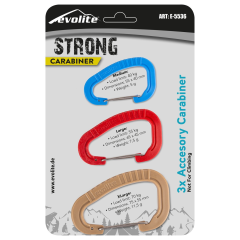 Evolite Strong 3'lü Karabina Seti
