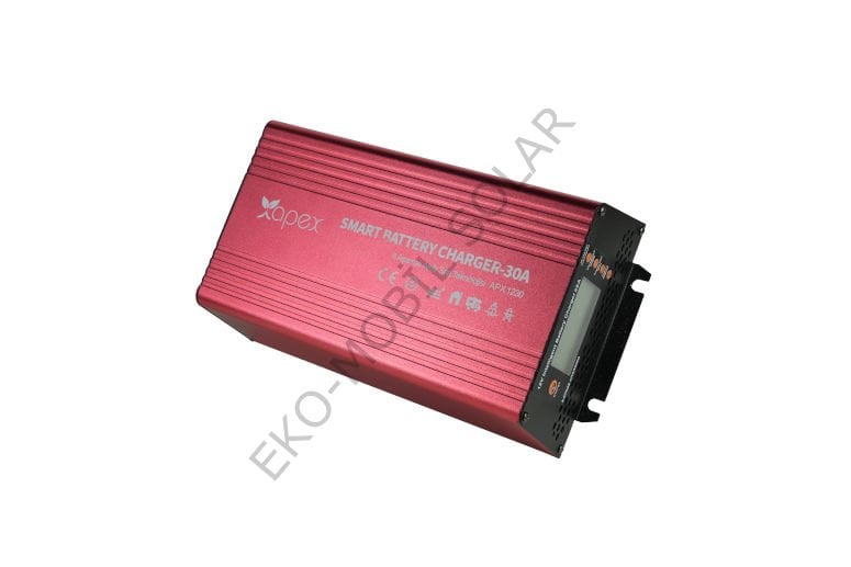 Apex 12V 30A 220v dan 12v Akü Şarj Cihazı APX1230